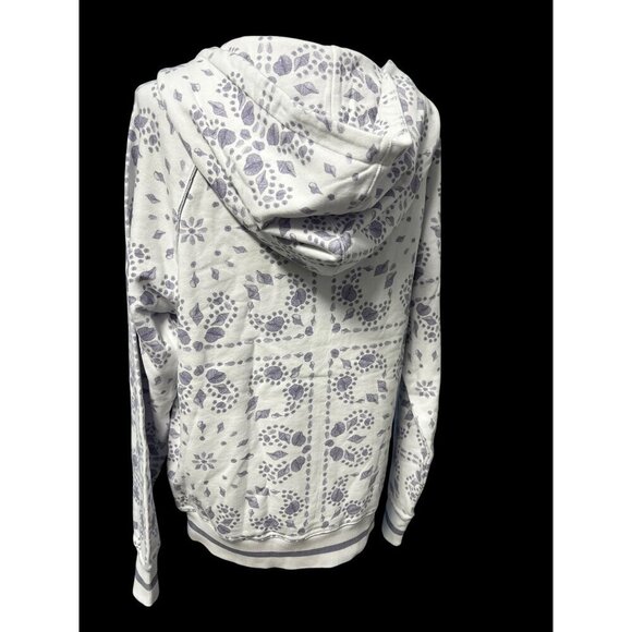 SER.O.YA FOSTER PULLOVER HOODIE UNISEX SM BLUE WHITE GORPCORE OUTDOORSY - Picture 7 of 7